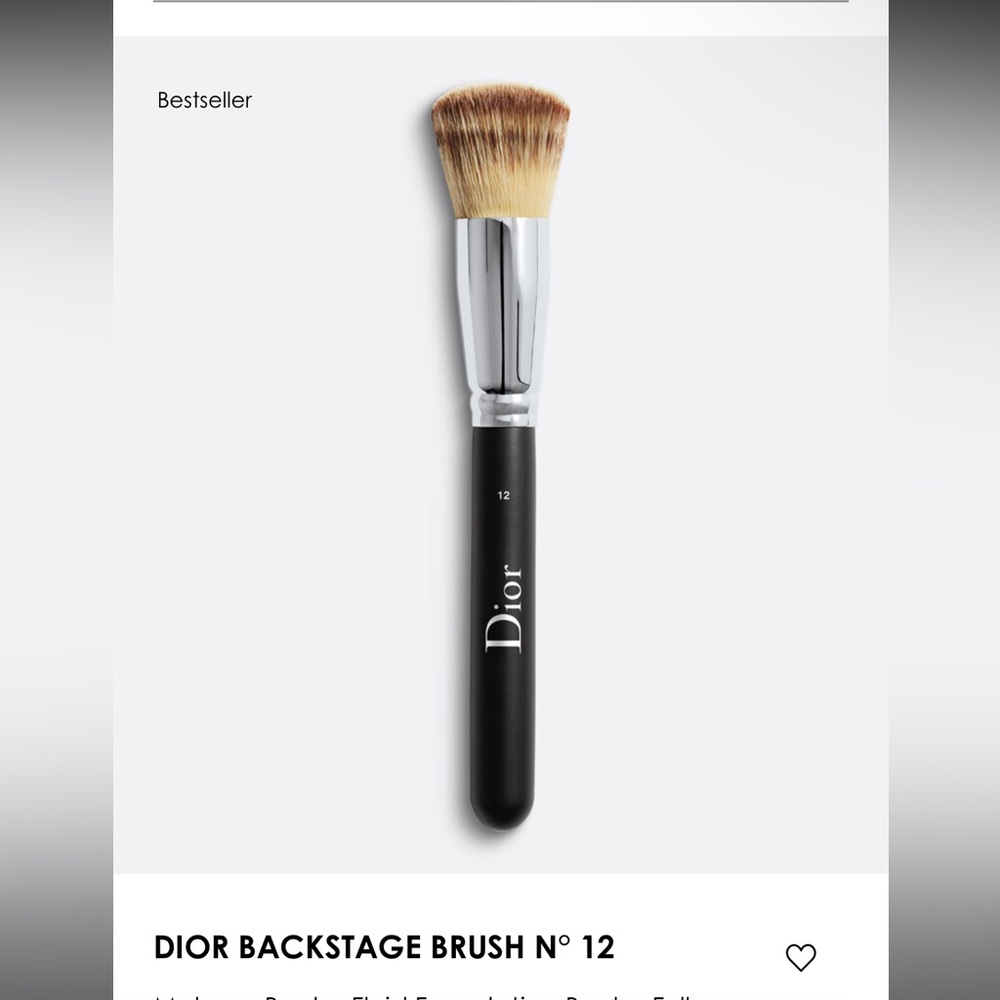 Dior No 12 foundation brush